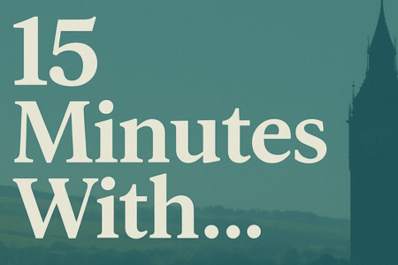 15 mins with... for website