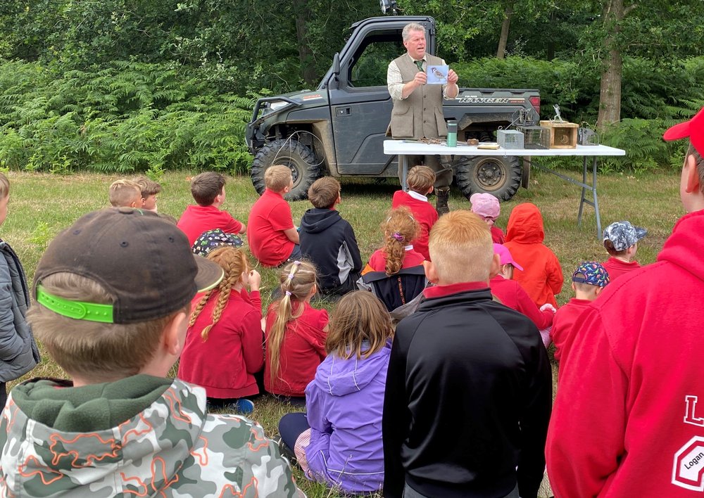 Countryside Learning - children learning about bird species