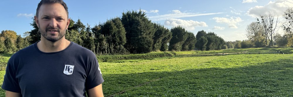 Graham Noble on the farm 1