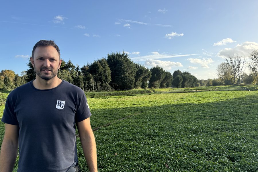 Graham Noble on the farm 1