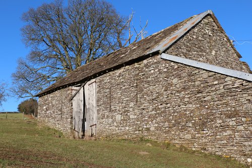 Redundant farm building Wales
