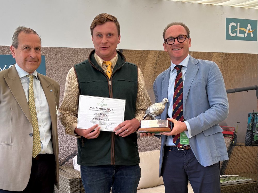 Lincs Grey Partridge winner 2026