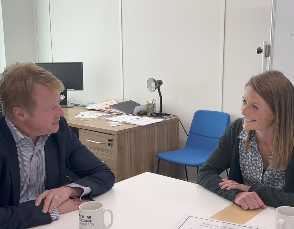 Paul Bristow and Cath Crowther