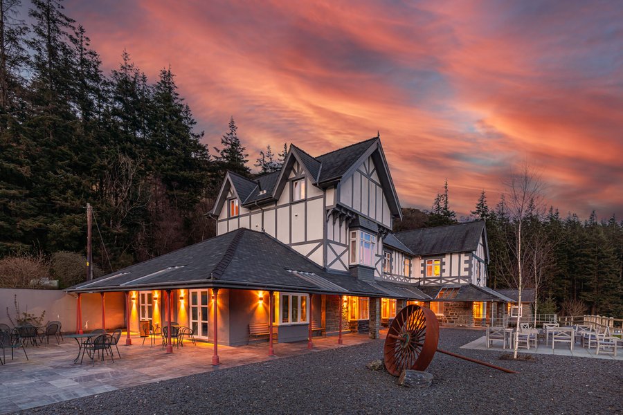 Plas Weunydd sunset