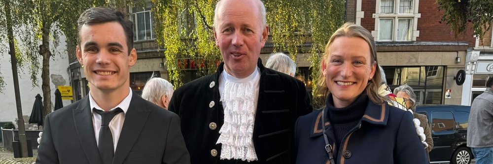 SD & Olly with Sir Richard