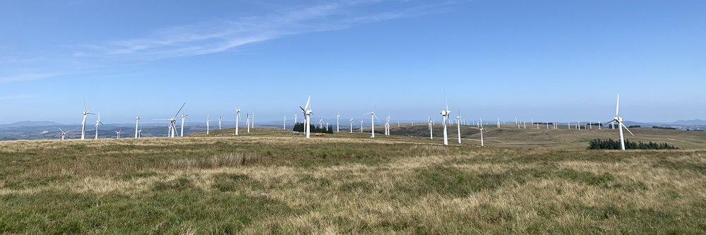 Wind farm banner