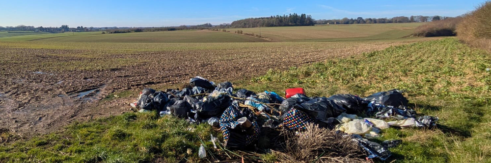 rural crime hub images - flytipping